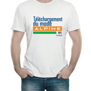 Tee-shirt Téléchargement Alpine
