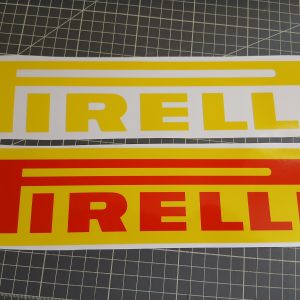 Sticker Pirelli pneu