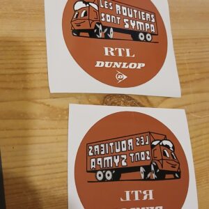 Sticker Les Routiers sont sympa Max Meynier