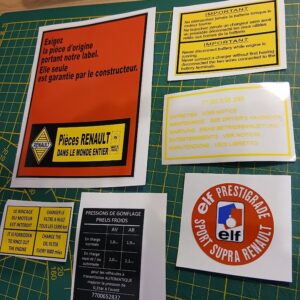 Sticker Kit pour Renault 17 15 r17 r15 phase 1