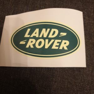 Sticker land rover