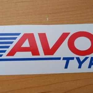 Sticker Avon pneus