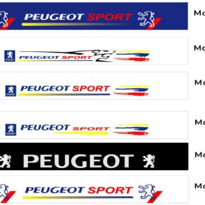 Bandeau pare-soleil Peugeot Sport