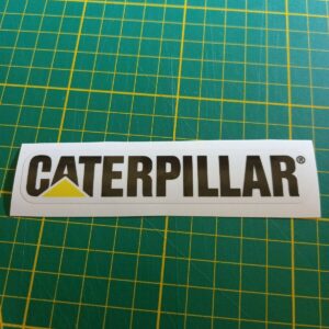 Sticker Caterpillar fond transparent
