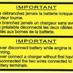 Sticker Renault 15 17 phase 1 et 2 r15 r17 pied d'amortisseur