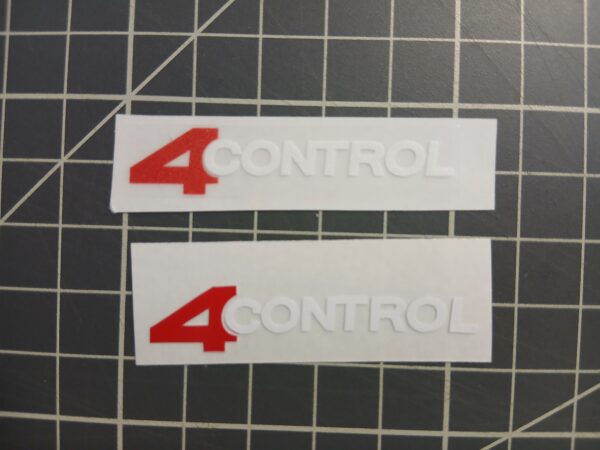 Sticker Renault 4 control 4control