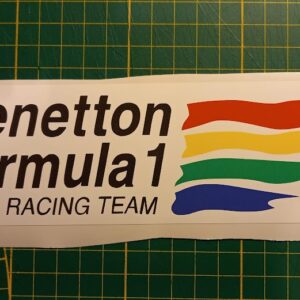 Sticker Benetton Formula 1
