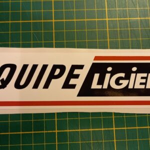 Sticker Ligier Equipe Formule 1