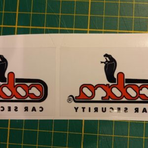 Sticker Cobra Alarme