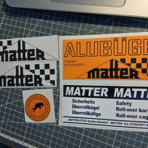 Sticker Matter arceau de sécurité