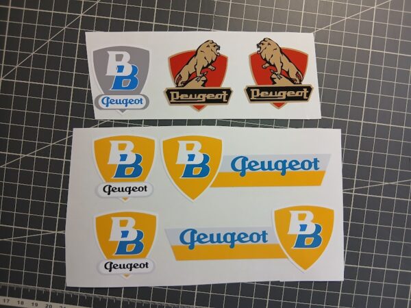 Sticker Mobylette Peugeot BB