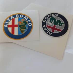 Sticker Alfa Roméo rond