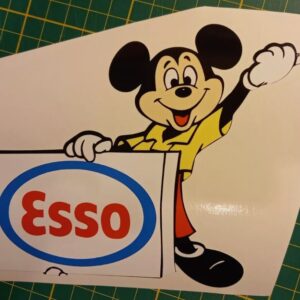 Sticker Esso Mickey