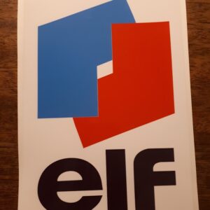 Sticker Elf logo années 80