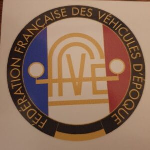 Sticker FFVE Fédération Française des Véhicules d'Epoque
