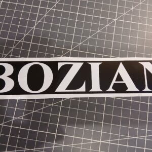 Sticker Bozian
