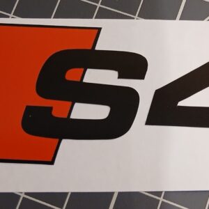 Sticker Audi S4