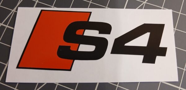 Sticker Audi S4