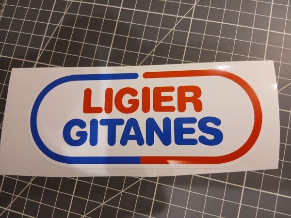 Sticker Ligier Gitanes