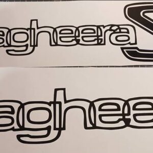 Sticker Matra Bagheera S X