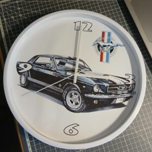 Horloge murale Ford Mustang