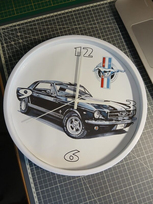 Horloge murale Ford Mustang