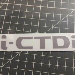 Sticker Honda Civic C-CTDI