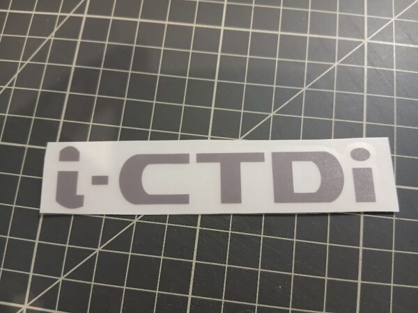 Sticker Honda Civic C-CTDI