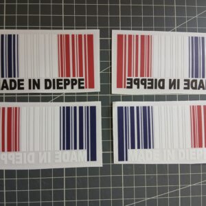 Sticker Made In Dieppe