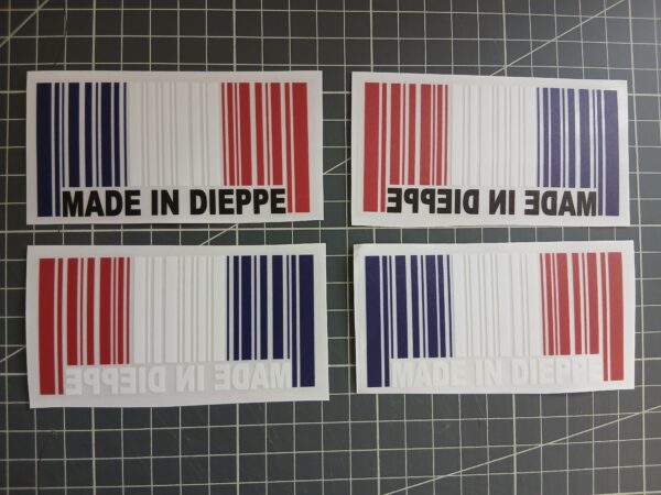 Sticker Made In Dieppe