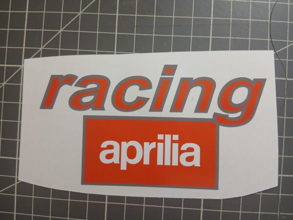 Sticker Aprilia Racing moto