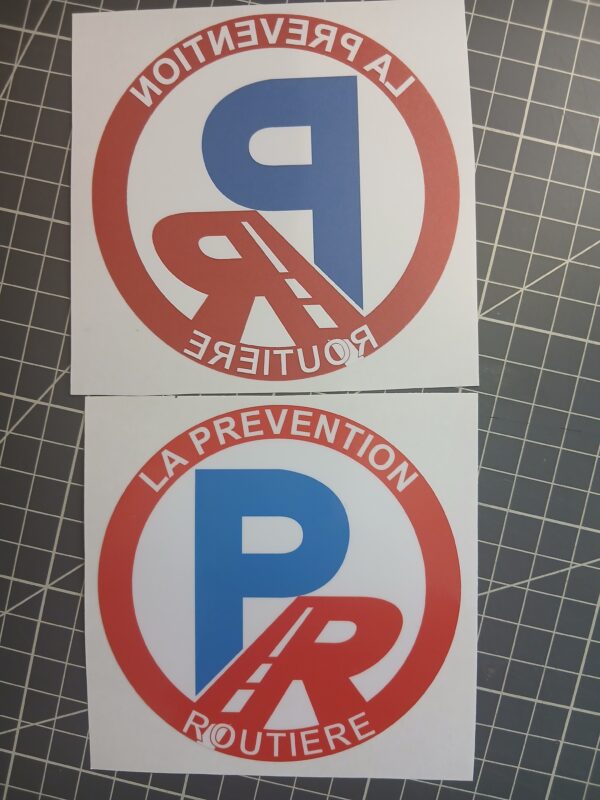 Sticker Prévention Routière