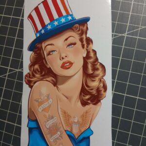 Sticker Miss América USA