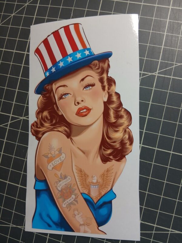Sticker Miss América USA