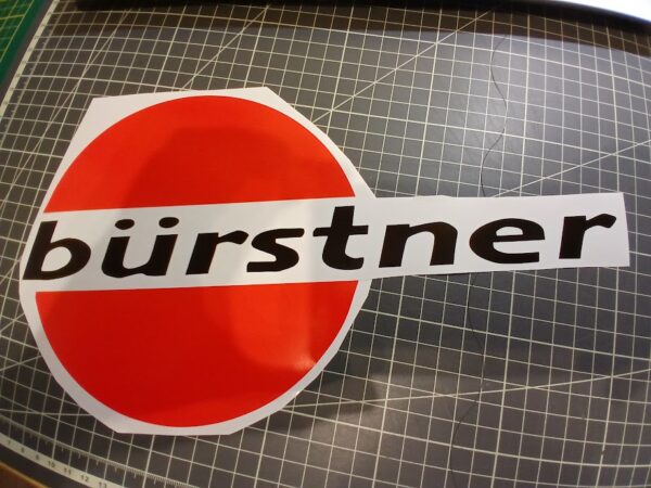 Sticker Bürstner Camping-Car