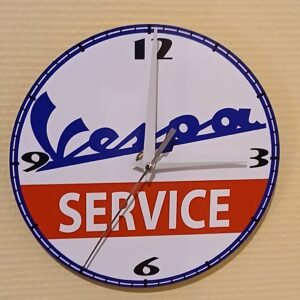 Horloge murale Vespa Service