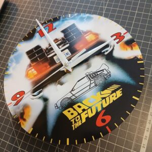 Horloge murale Retour vers le Futur