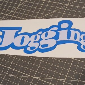 Sticker Jogging Renault 4 r4 4L