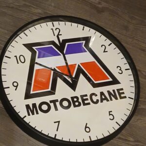 Horloge murale grand format Motobécane