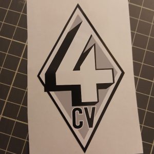 Sticker Renault 4CV