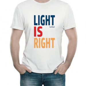 Tee-shirt Light is right 1