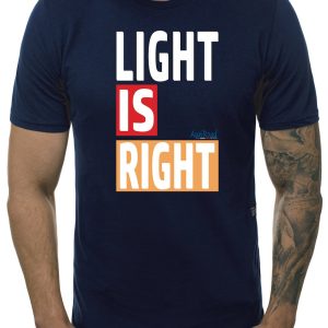 Tee-shirt Light is right 2