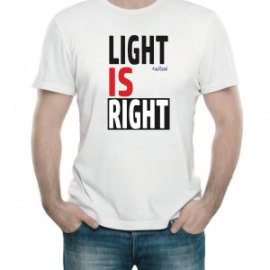 Tee-shirt Light is right 3