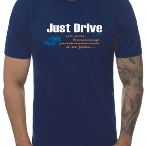 Tee-shirt Just Drive A310 4C