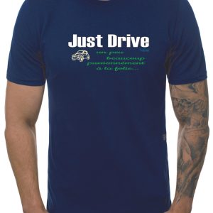 Tee-shirt Just Drive Fiat 500