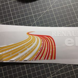 Sticker Renault Elf "route" années 70 80